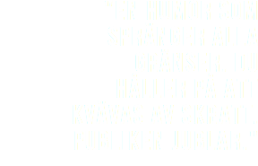 "EN HUMOR SOM SPRÄNGER ALLA GRÄNSER. DU HÅLLER PÅ ATT KVÄVAS AV SKRATT. PUBLIKEN JUBLAR."